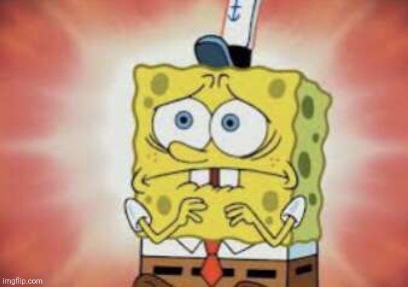 Nervous SpongeBob | image tagged in nervous spongebob | made w/ Imgflip meme maker