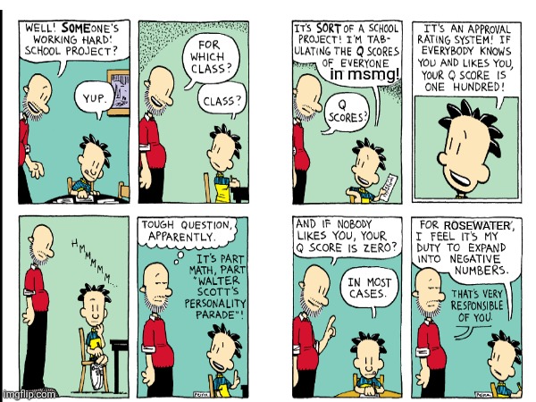 an idea I had based on a big nate comic | in msmg! ROSEWATER | made w/ Imgflip meme maker