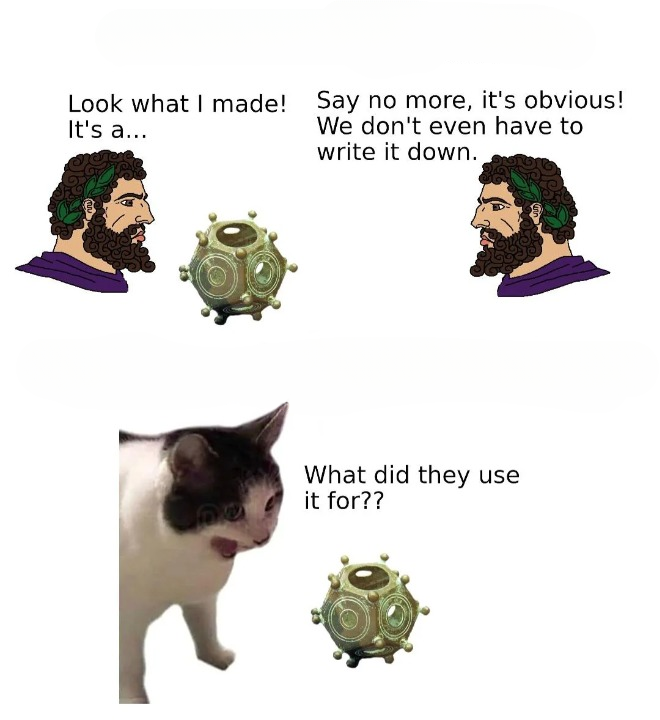 ancient rome moment with text Blank Meme Template
