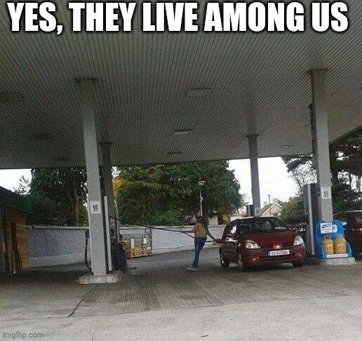Yes, They Live Among Us | YES, THEY LIVE AMONG US | image tagged in chrisjoines1 | made w/ Imgflip meme maker