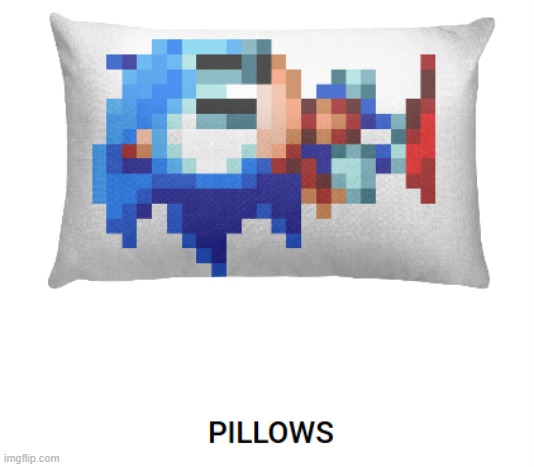 sonic bodypillow | made w/ Imgflip meme maker