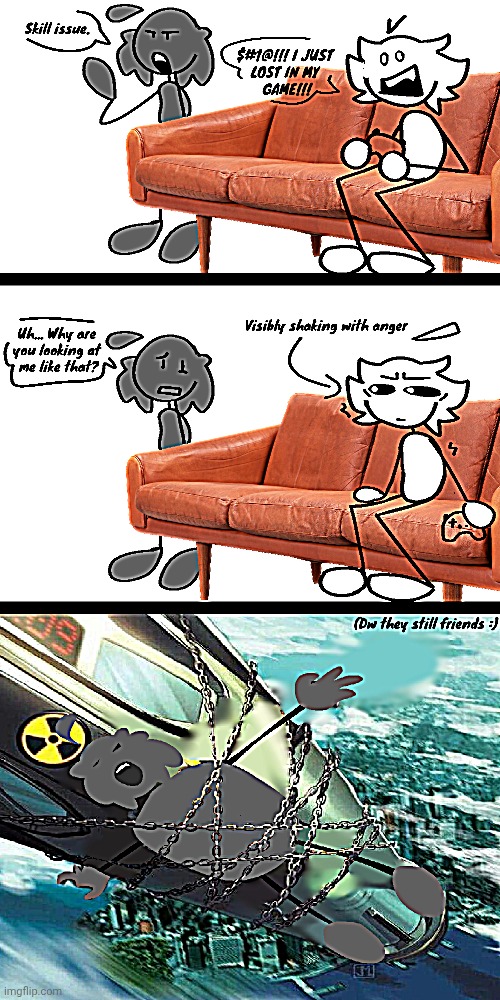 Crappy comic I made :} | made w/ Imgflip meme maker