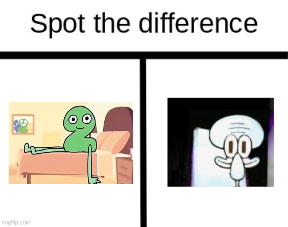 literally the same image bar for bar word for word | image tagged in spot the difference | made w/ Imgflip meme maker