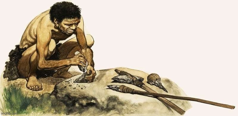 Stone age | image tagged in stone age | made w/ Imgflip meme maker