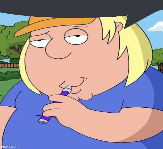 Chris Vaping Speechbubble Blank Meme Template