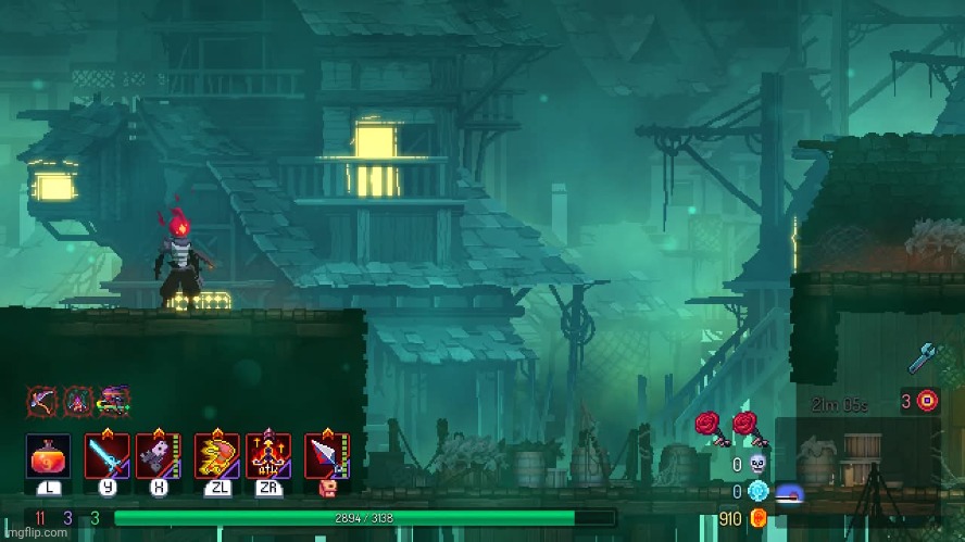 Haven't been here in forever | image tagged in dead cells,gaming,video games,nintendo switch,screenshot | made w/ Imgflip meme maker
