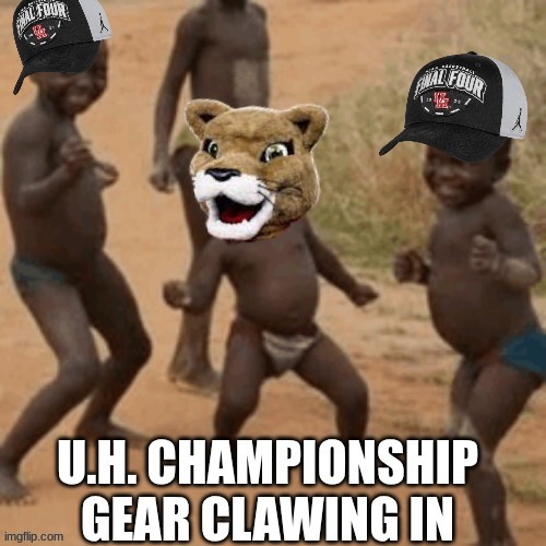 Houston Cougars meme | image tagged in memes,college football,basketball,basketball meme,baby,nba memes | made w/ Imgflip meme maker
