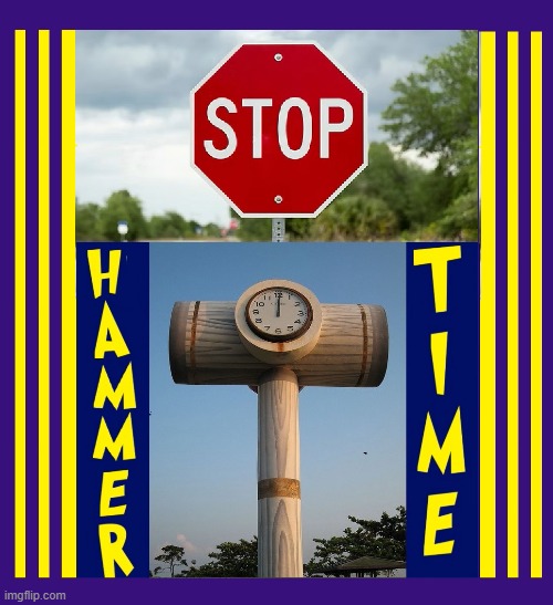 Meanwhile... Back in the 90s | image tagged in vince vance,mc hammer,stop,hammer time,memes,stop sign | made w/ Imgflip meme maker
