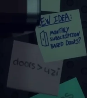 High Quality doors>uzi Blank Meme Template