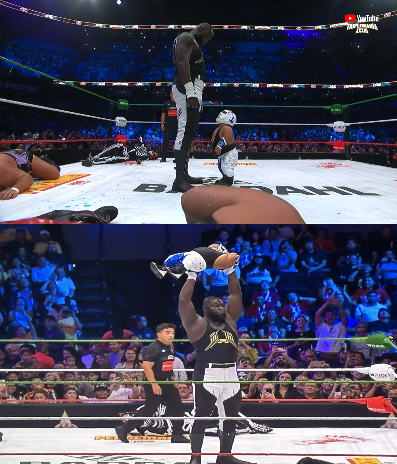 Omos vs Microman Blank Meme Template