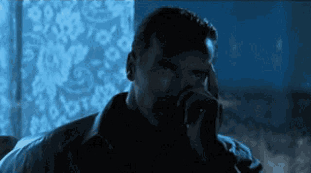Arnold in the dark…True Lies Blank Meme Template