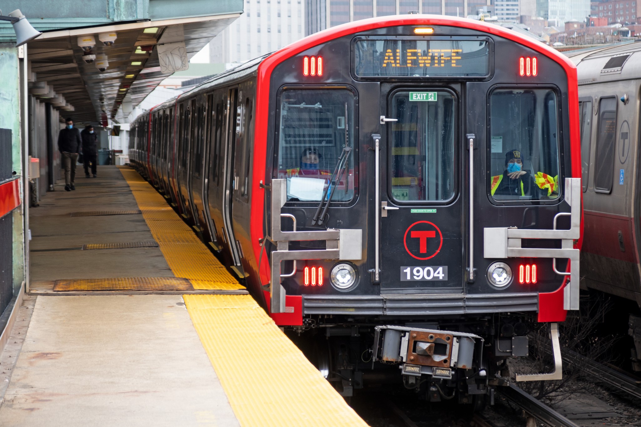 MBTA Red Line Car Blank Meme Template