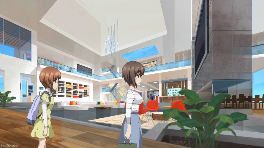 The Nishizumi Sisters Visit VenTech | image tagged in girls und panzer,venture bros,parody,meme,crossover,edit | made w/ Imgflip meme maker
