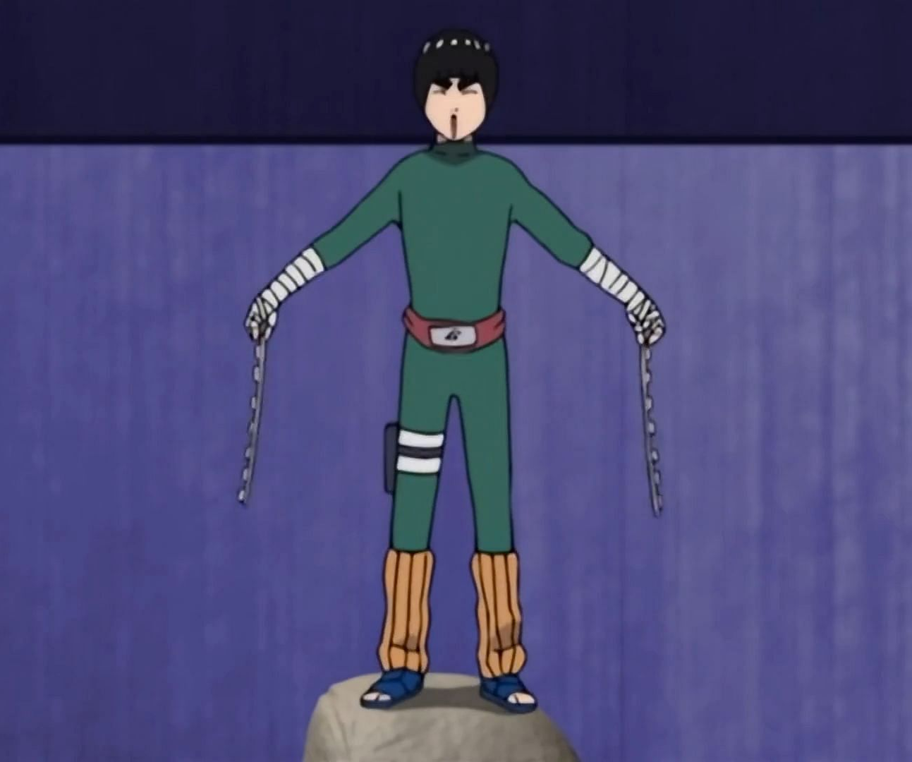 rock lee Blank Meme Template