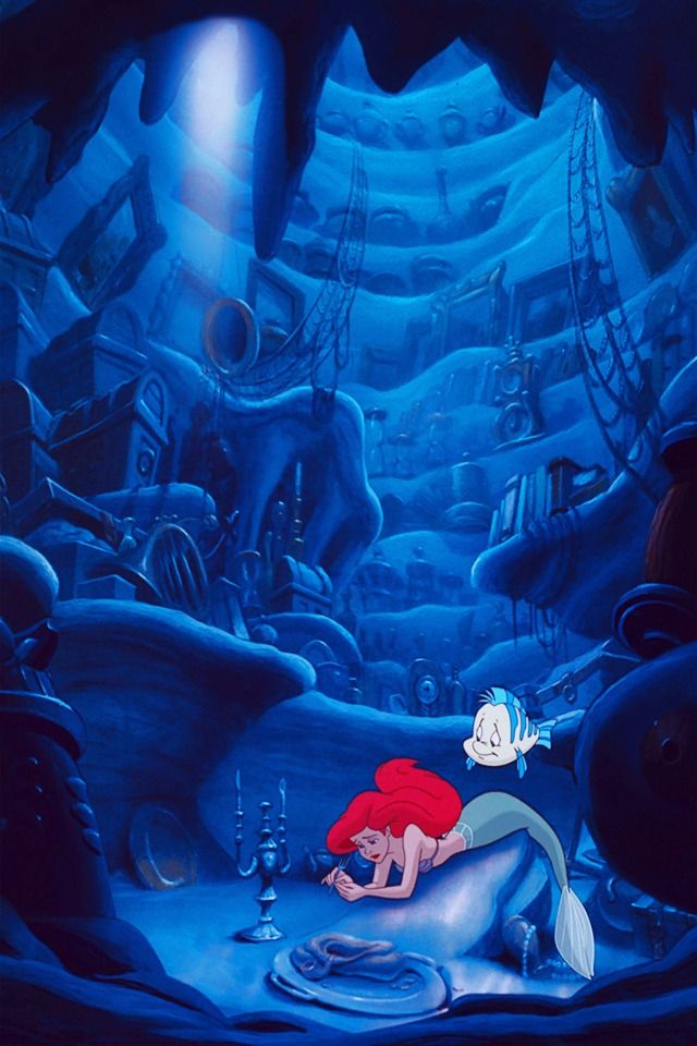 Ariel's grotto Blank Meme Template