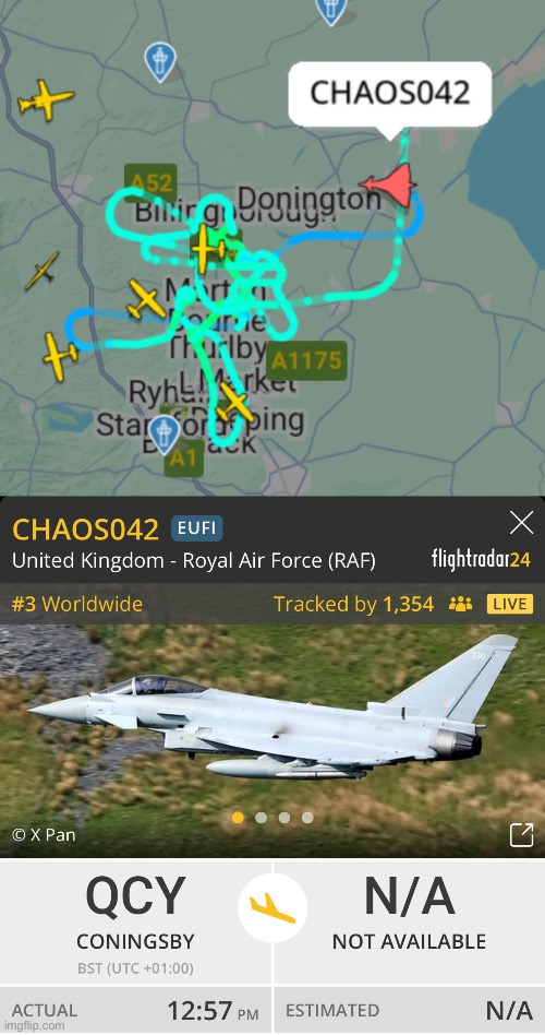 I WOKE UP TOO THE SOUND OF RUMBLING AND SONIC BOOMS AT WHAT FELT LIKE 1000000 DECIBELS STOP CIRCLING MY HOUSE | made w/ Imgflip meme maker