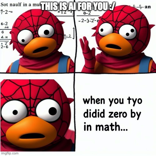 hmm | THIS IS AI FOR YOU :/ | image tagged in hmmm | made w/ Imgflip meme maker