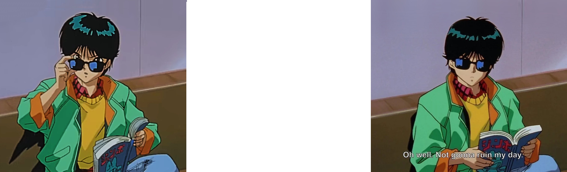 Not Gonna Ruin My Day Blank Meme Template