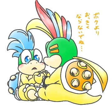Larry koopa diarheas up to lemmy Blank Meme Template