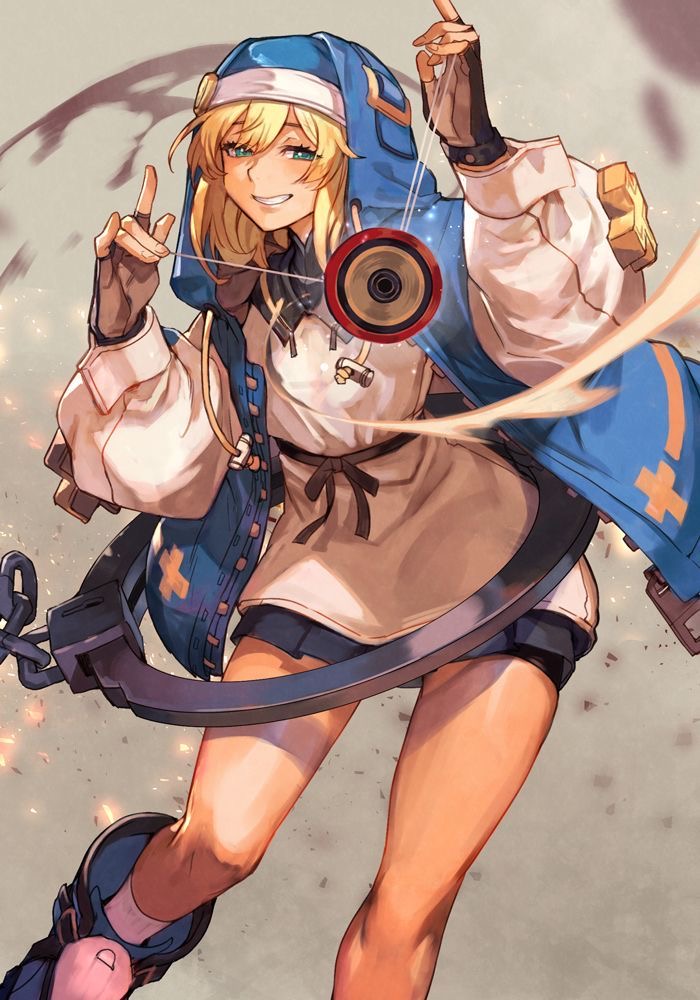 High Quality Bridget guilty gear Blank Meme Template