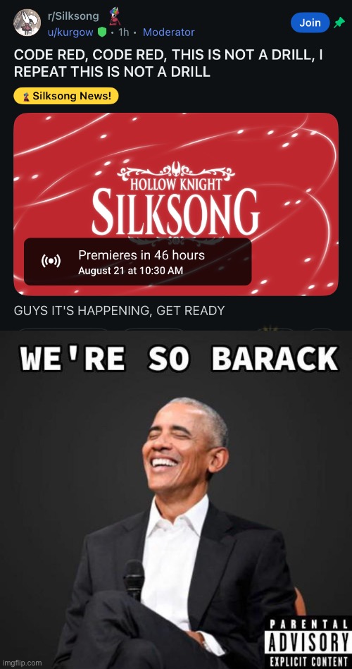 SILKSONG IS GETTING NEWS LETS GOOOOOOOOOOO | made w/ Imgflip meme maker