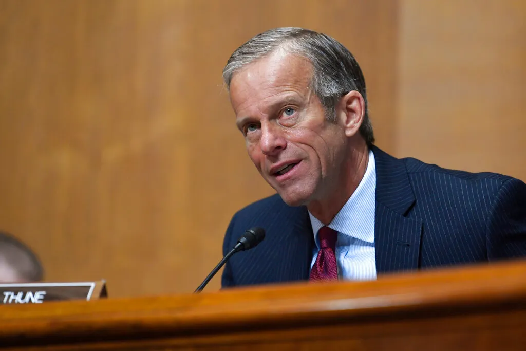 John Thune Blank Meme Template