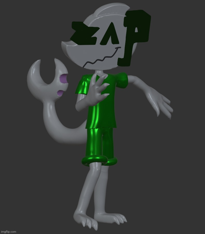 New Zap 3d model | made w/ Imgflip meme maker