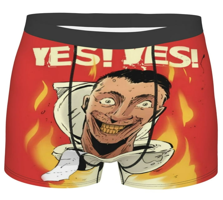 Skibidi undies Blank Meme Template