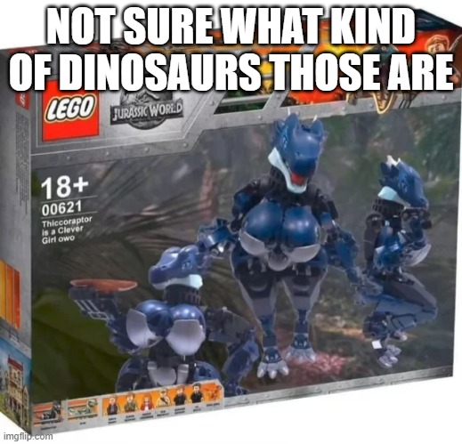 Stacked Dinos | NOT SURE WHAT KIND OF DINOSAURS THOSE ARE | image tagged in cursed image | made w/ Imgflip meme maker