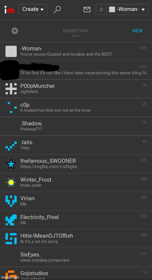 Memechat reveal | made w/ Imgflip meme maker