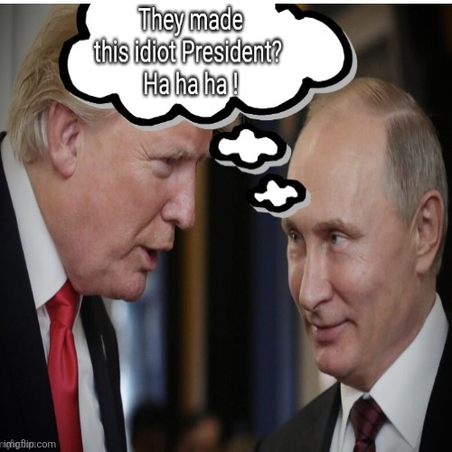 Putin knows how to play Trump and America will pay for Trumps narcissistic ignorance | image tagged in trump narcissistic ignorance,putin is far more calculated than trump,maga man love,ukraine | made w/ Imgflip meme maker
