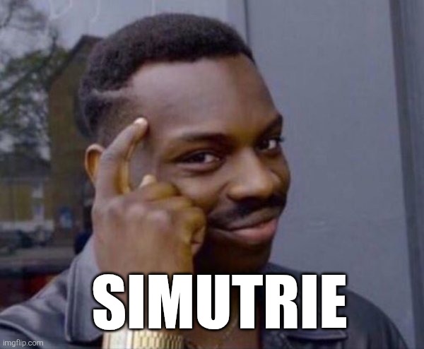 Guy tapping head | SIMUTRIE | image tagged in guy tapping head | made w/ Imgflip meme maker