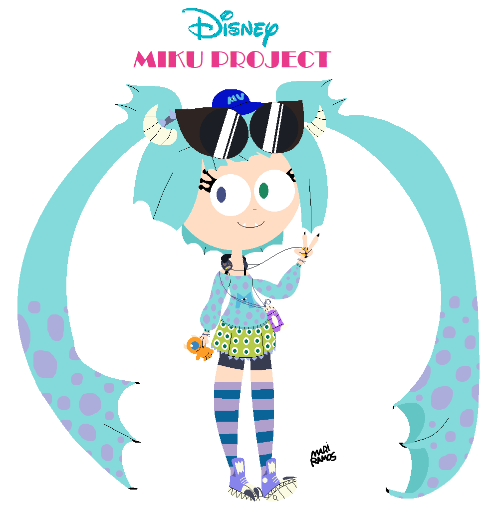 Disney Miku Project - Monster Type Blank Meme Template