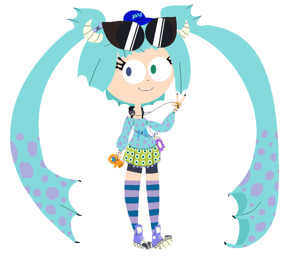 Disney Miku Project - Monster Type Blank Meme Template