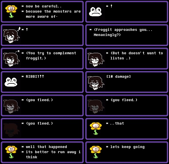 chapter 1 episode 3: non-merciful encounters | made w/ Imgflip meme maker