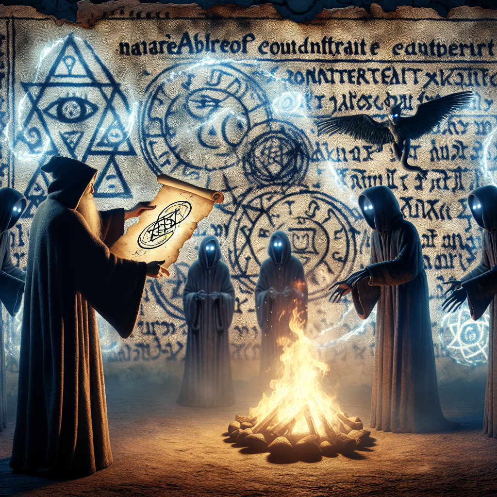 MORE written examples of COUNTERFEIT spirits, HEATHEN religious Blank Meme Template