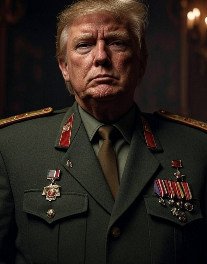 Agent Krasnov KGB Donald J. Trump Blank Meme Template