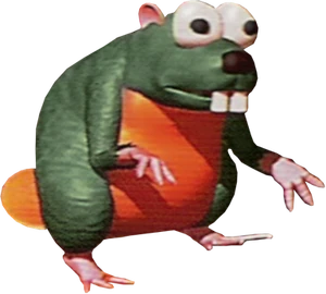 Donkey Kong Beaver Blank Meme Template