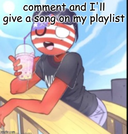 twink 'merica | comment and I'll give a song on my playlist | image tagged in twink 'merica | made w/ Imgflip meme maker