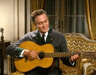 Captain von Trapp Eidelweiss Blank Meme Template