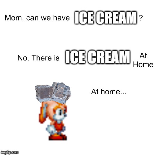 Ice cream | ICE CREAM; ICE CREAM | image tagged in mom can we have | made w/ Imgflip meme maker