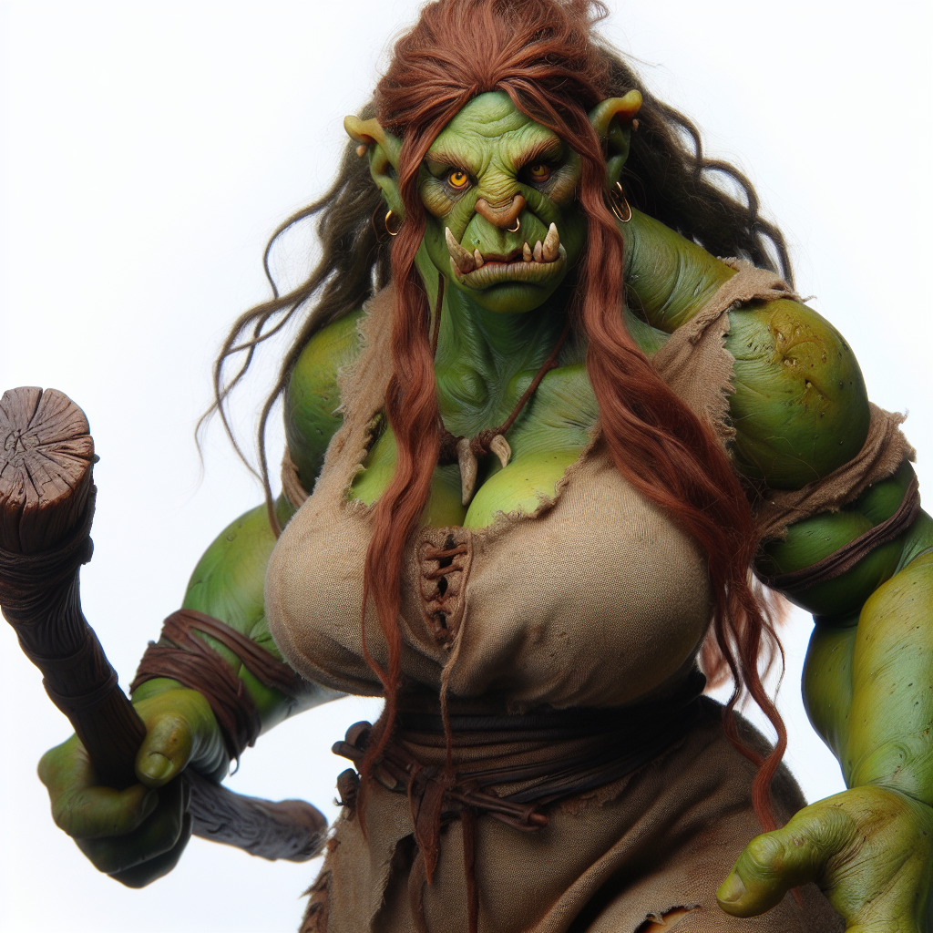 Ugly ogre woman Blank Meme Template