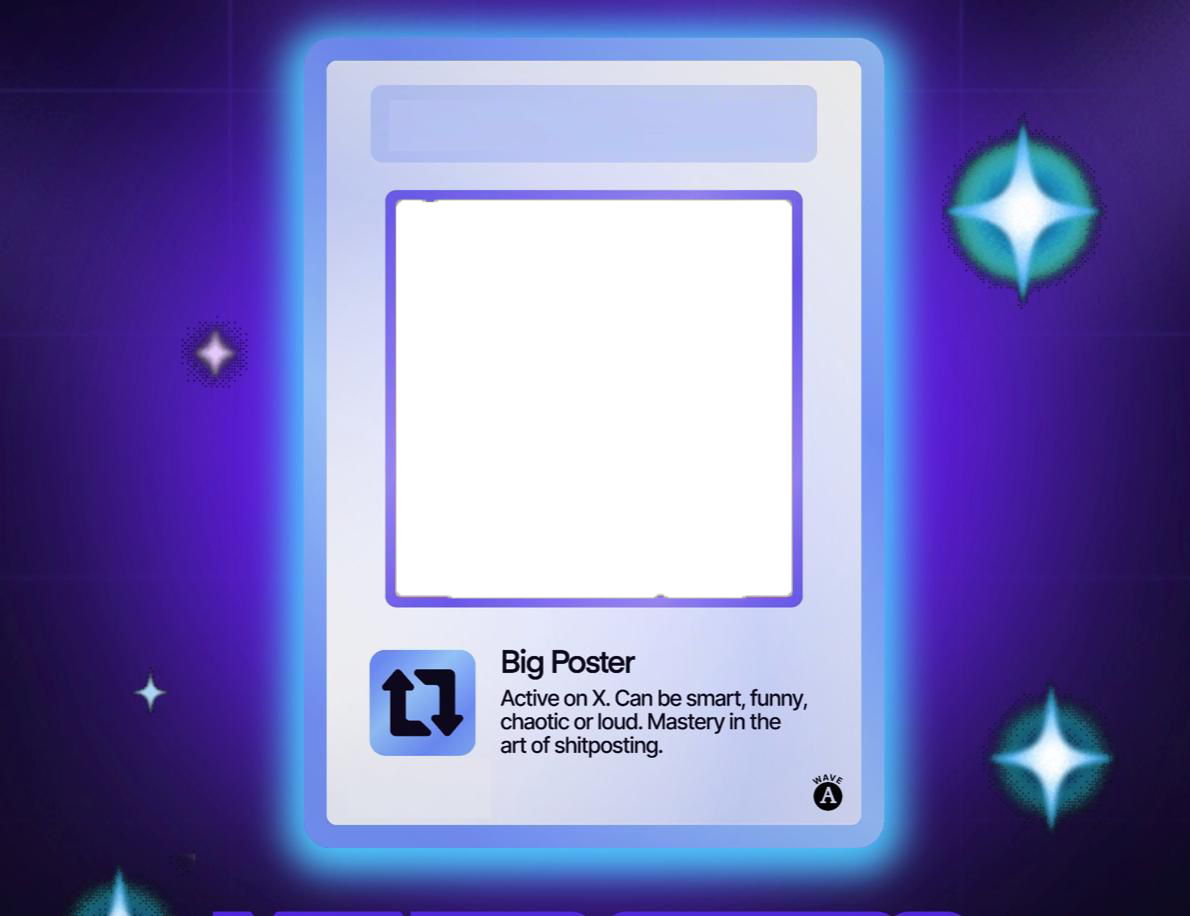 Pengu Card Blank Meme Template