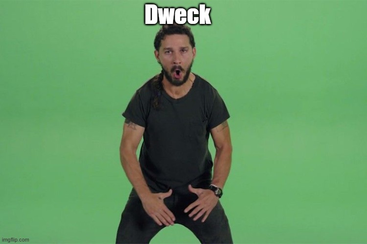 Dweck’s Mindset Theory of learning: fixed mindset and growth mindset. | Dweck | image tagged in shia labeouf just do it | made w/ Imgflip meme maker