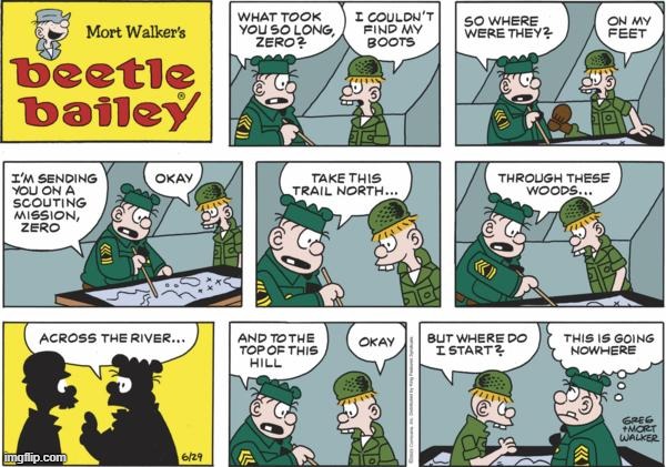 Beetle Bailey | image tagged in comics | made w/ Imgflip meme maker