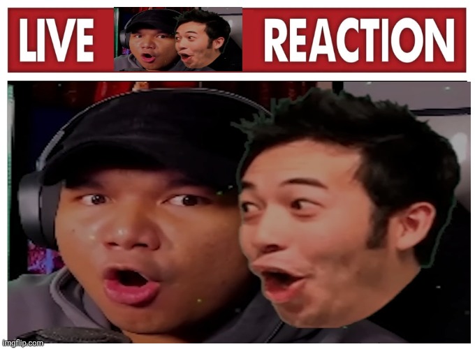 OOHAMI live reaction | image tagged in live reaction | made w/ Imgflip meme maker