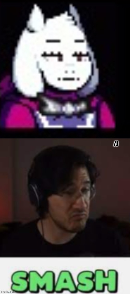 /J | image tagged in markiplier smash | made w/ Imgflip meme maker