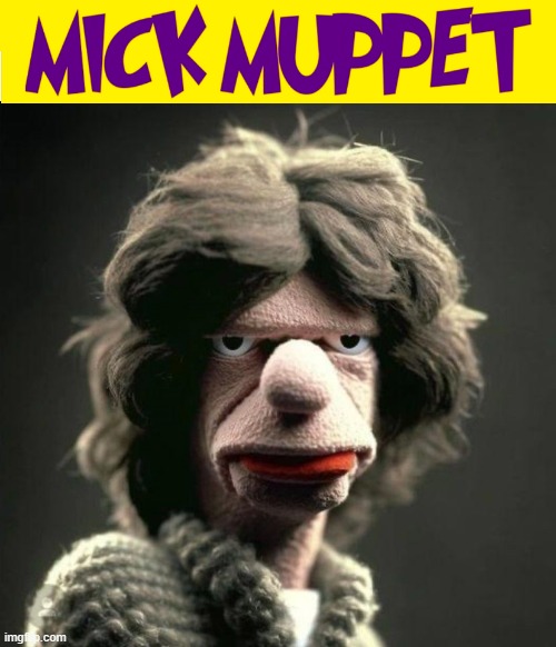 I Can't Get No Satisfaction as a Muppet | image tagged in vince vance,memes,rolling stones,mick jagger,muppets,rock and roll | made w/ Imgflip meme maker