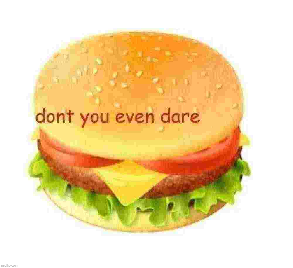 dont you even dare Blank Meme Template