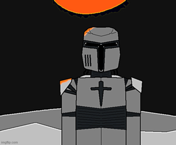 cool ass space knight thing idk | made w/ Imgflip meme maker